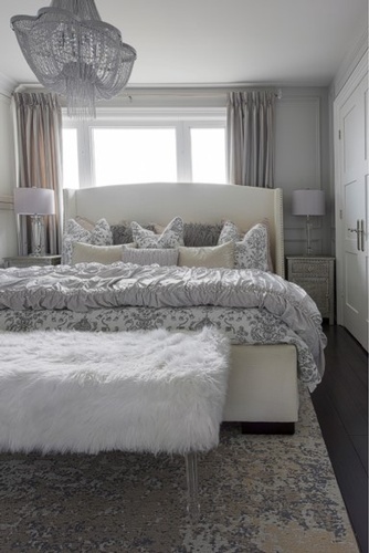 King Size Bed in Bedroom - Renovation Services Aurora by Royal Interior Design Ltd