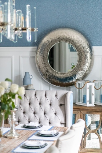 Rustic Chic with Blues