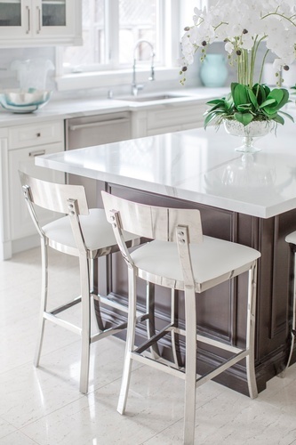 Modern Dining Chairs - Aurora Kitchen Renovations by Royal Interior Design Ltd