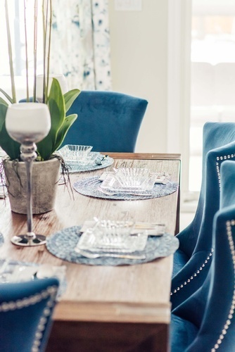 Dining Table Arrangement - GTA Kitchen Renovations by Royal Interior Design Ltd