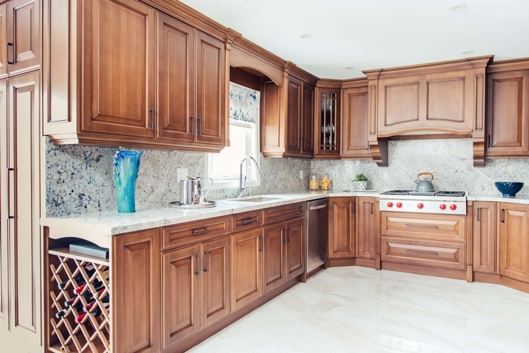 Wooden Kitchen Cabinets - Kitchen Renovation Markham by Royal Interior Design Ltd