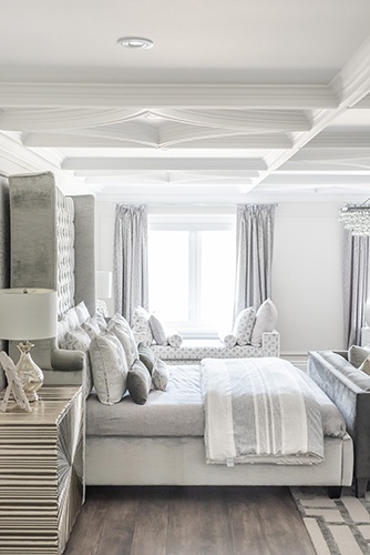 Master Bedroom Renovations Aurora by Royal Interior Design Ltd