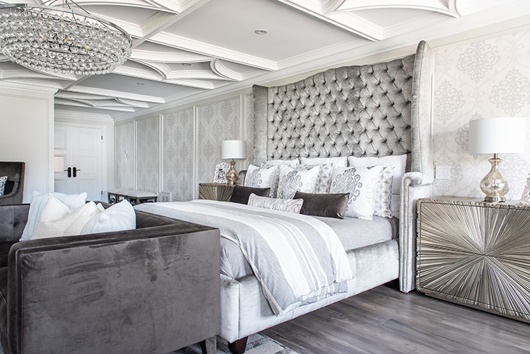 White and Bright Master Bedroom