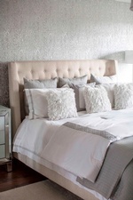 Soft Throw Pillows on Bed - Bedroom Renovation Services Vaughan by Royal Interior Design Ltd