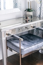 Silver Dresser - Bedroom Renovation Services Aurora by Royal Interior Design Ltd