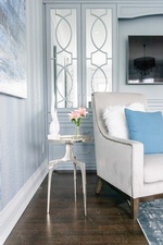 Decorative Accents on Side Table - Bedroom Renovations Stouffville by Royal Interior Design Ltd