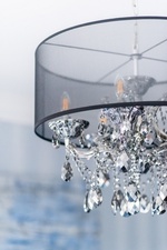 Hanging Crystal Chandelier - Bedroom Renovation Services Aurora by Royal Interior Design Ltd