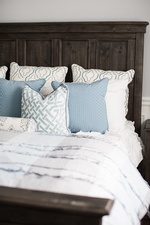 Throw Pillows on Bed - Bedroom Renovation Services Vaughan by Royal Interior Design Ltd