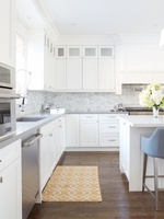 White Kitchen Cabinets - Kitchen Renovations Aurora by Royal Interior Design Ltd