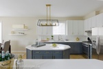 Modern White Kitchen Renovations Newmarket ON by Royal Interior Design Ltd