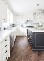 Contemporary Kitchen Renovations Markham by Royal Interior Design Ltd