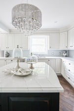Crystal Chandelier - Kitchen Decoration Service Aurora by Royal Interior Design Ltd