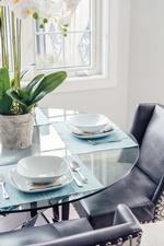 Arranged Dining Table - Kitchen Renovation GTA by Royal Interior Design Ltd