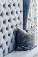 Grey Throw Pillow on Sofa - King City Kitchen Renovations by Royal Interior Design Ltd