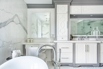 White and Bright Master Bathroom