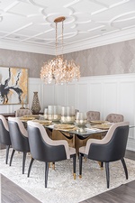 Dining Room Renovations Richmond Hill ON by Royal Interior Design Ltd