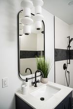 Black and White Bathroom