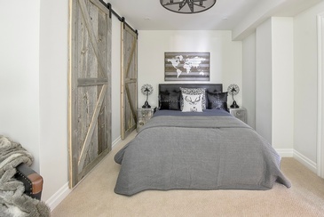 Rustic Teen Bedroom Design by Royal Interior Design Ltd. - Bedroom Renovations Richmond Hill