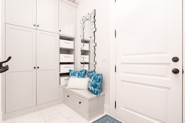 Simply White Mud Room Renovation Newmarket by Royal Interior Design Ltd.