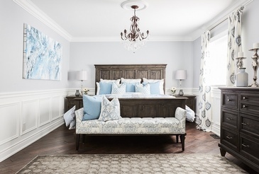 Elegant Vintage - Bedroom Renovation Vaughan by Royal Interior Design Ltd.
