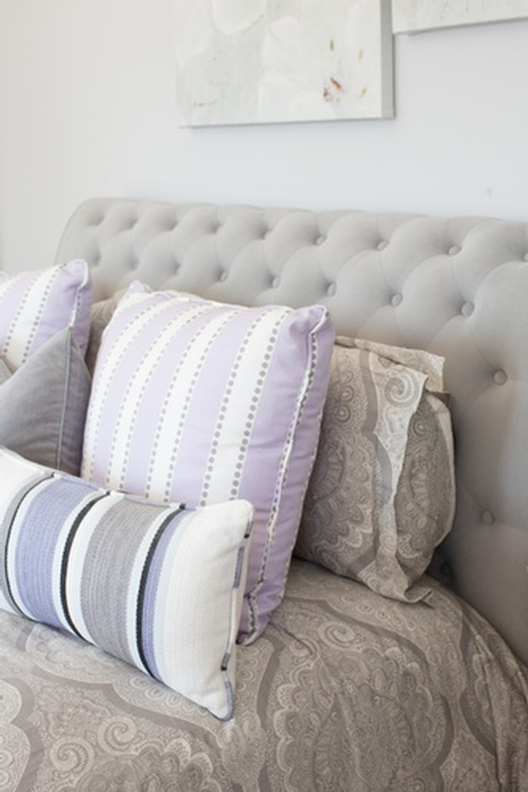 Throw Pillows on Couch - Bedroom Decorating Service Stouffville by Royal Interior Design Ltd