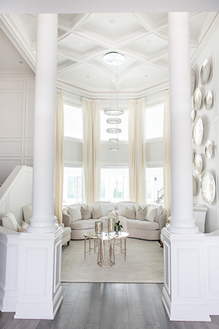 Living Room Renovations Aurora by Royal Interior Design Ltd