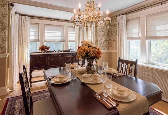 Modern Dining Room Remodeling Services by Interior Designer Amherst - Tout Le Monde Interiors