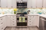 Modern Kitchen with White Cabinet - Kitchen Remodeling Services Brookline by Tout Le Monde Interiors