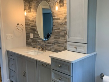 Bathroom Room Before And After - Home Remodeling by Ruth Axtell Interiors