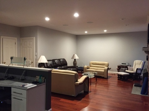 Amherst Family Room - Before Remodeling
