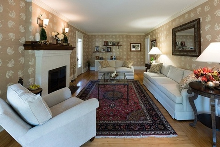 Family Room After Renovation in Amherst, NH