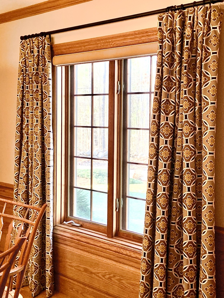 Window Treatments Amherst by Ruth Axtell Interiors