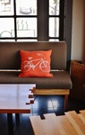 Throw Pillow on Bench - Space Planning Services Long Beach by Citron Design Group