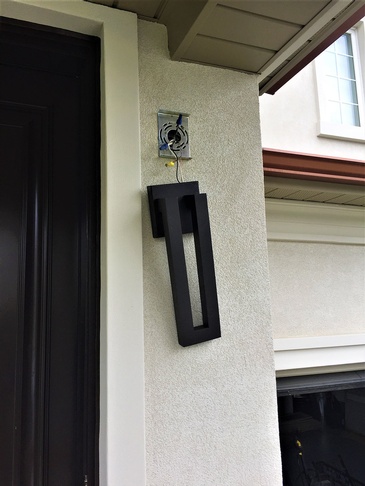 Outdoor Wall Light Installation by H MAN ELECTRIC