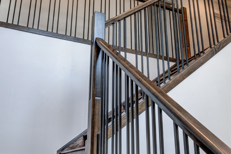 Staircase Design by Method Residential Design - Interior Designers Calgary