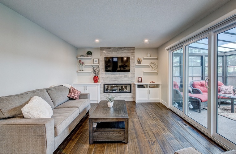 Modern Living Room - Interior Design Services Calgary by Method Residential Design
