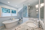 Modern Bathroom Interior Design by Method Residential Design - Renovation Contractors in Calgary