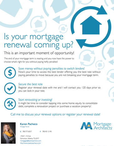 Time to renew your mortgage?