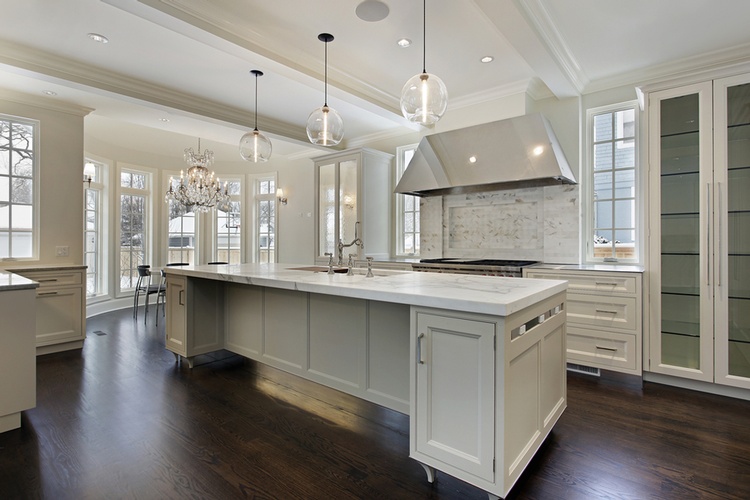 Quartz Kitchen Countertops design by Best Interior Design and Renovation Company - Old Castle Home Design Center