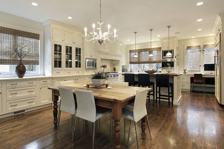 Modern White Kitchen Cabinets Atlanta - Old Castle Home Design Center