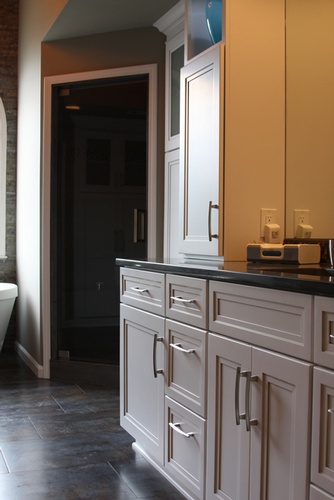 Modern Bathroom Vanity Design by Old Castle Home Design Center
