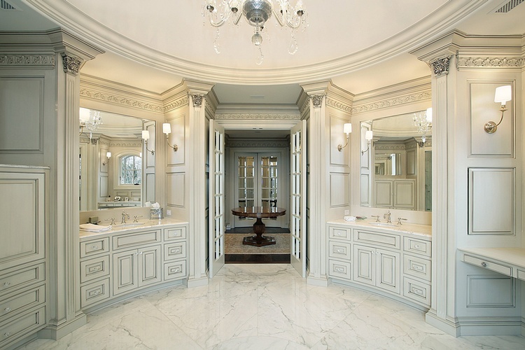 Modern Bathroom Vanities Alpharetta by Old Castle Home Design Center