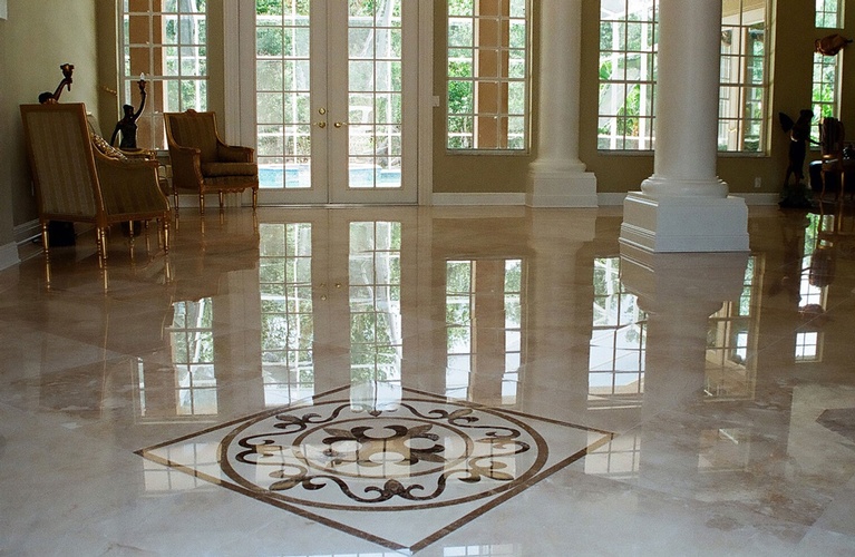 Modern Marble Floor Tiles by Old Castle Home Design Center