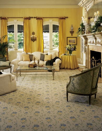 Printed Living Room floor Tiles by Old Castle Home Design Center