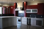 Red Kitchen Cabinets Atlanta - Old Castle Home Design Center