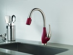 Pink and Gray Kitchen Sink Faucet by Old Castle Home Design Center in Atlanta GA