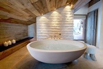 Freestanding Whirlpool Tub Design by Old Castle Home Design Center in Atlanta GA
