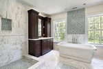 Custom Bathroom Vanity Cabinets Design by Old Castle Home Design Center