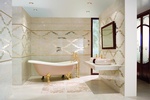 Stunning Marble Bathroom Tiles in Atlanta by Old Castle Home Design Center