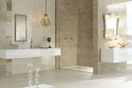 Natural Stone Tiles for Bathroom by Old Castle Home Design Center